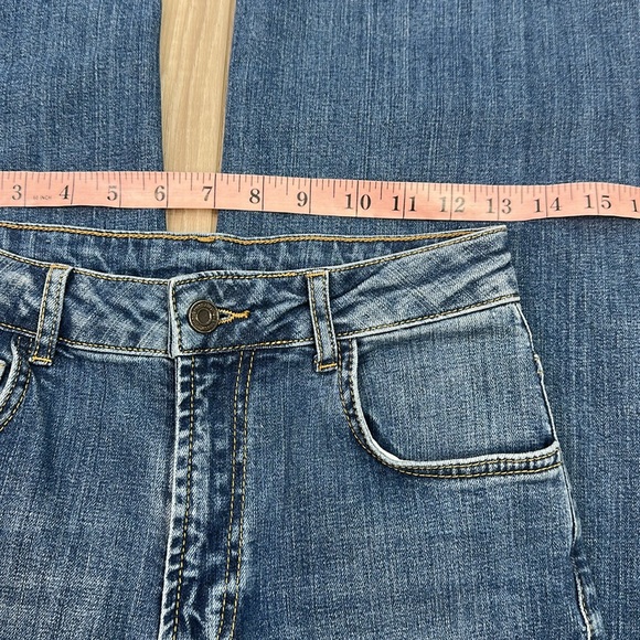 Vanessa Bruno high waisted straight leg jeans size 34 USA 2 - Picture 6 of 8